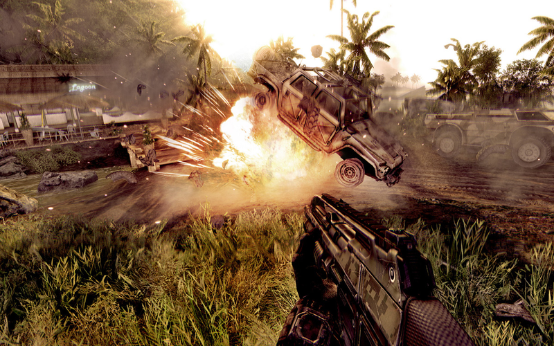 Illustration for article titled Crysis Warhead Screens